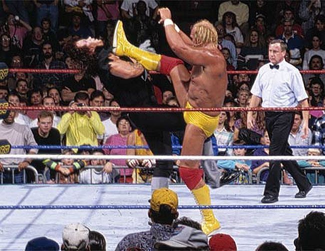 Hulk Hogan: Terminated The Undertaker's six day reign as WWE Champion